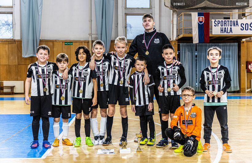 FC Petržalka U9 víťaz Colostrino Cup 2023, tím FCP U8 na 3. mieste