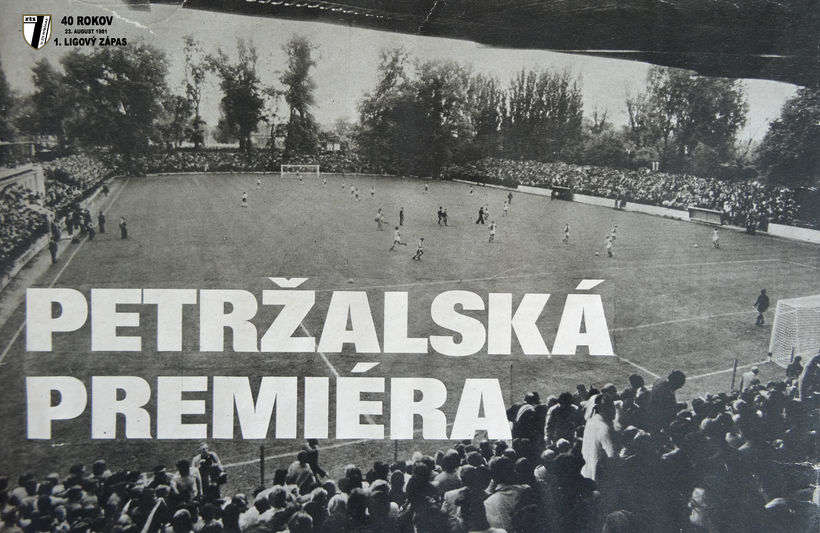 Pred 40 rokmi ZŤS Petržalka – Slavia Praha 3:1
