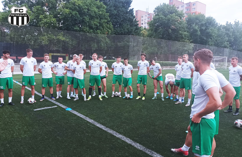FC Petržalka začal letnú prípravu s novým trénerom Jánom Hasprom ml. 